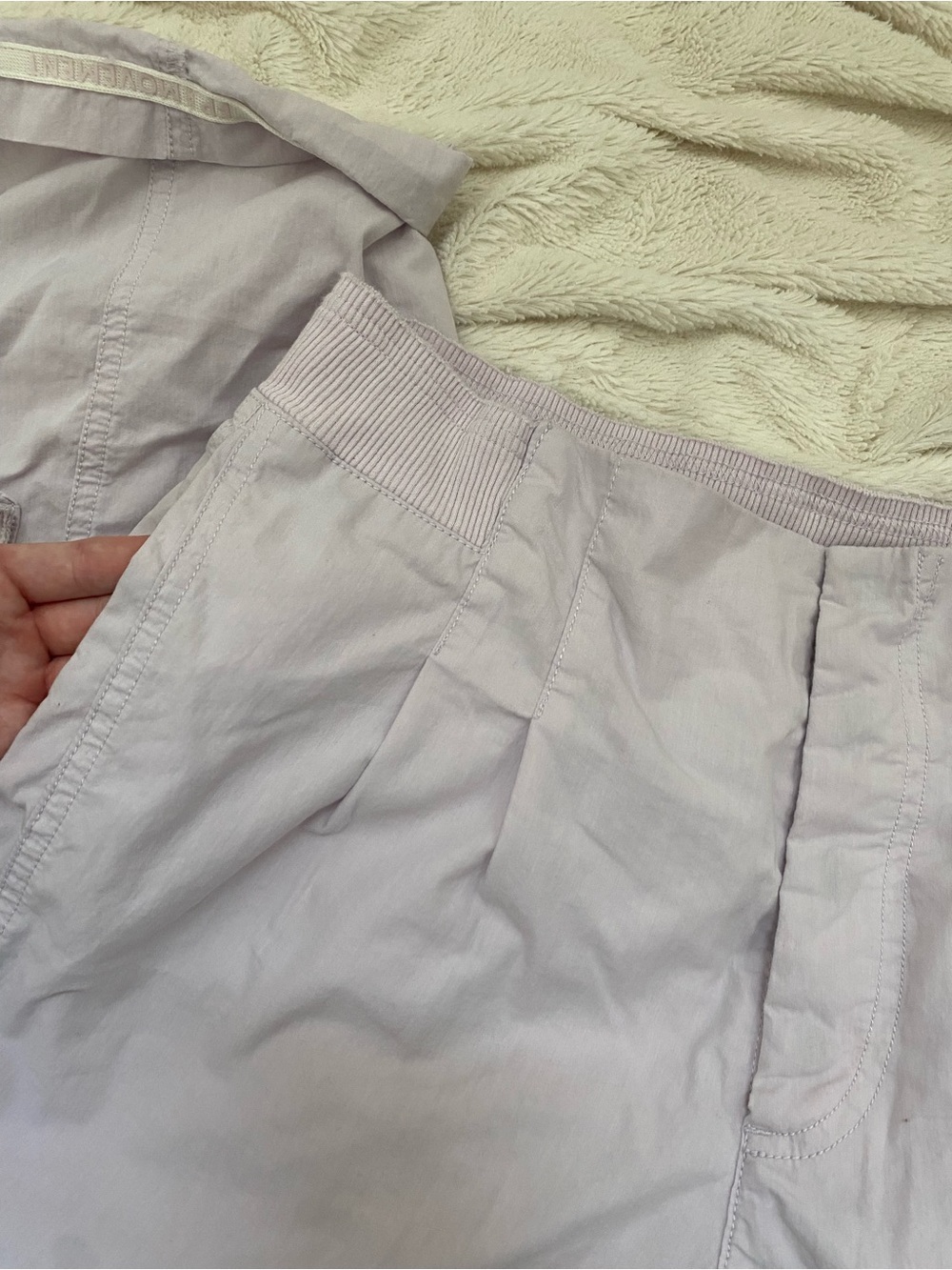 Free People Movement FP Movement Mesmerize Me cargo pants lilac Sz L - Picture 5 of 11